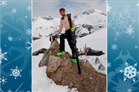Around the World Outdoor Original pictures of the Skiers calendar Lebanon