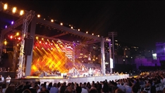 Jounieh International Festival Kaslik Concert Johnny Hallyday at Jounieh Festival Lebanon