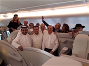 Outdoor Emirates A380 touchdown in Beirut Lebanon