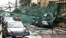 Outdoor Damages Caused by Storm in Lebanon Lebanon