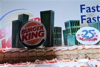 Burger King Beirut-Downtown Social Event Burger King Silver Jubilee celebrations Lebanon