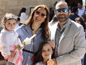 Social Event Lebanese Figures Celebrating Palm Sunday Lebanon