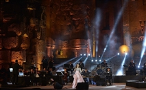 Baalback Festival Concert Samira Said at Baalbeck Festival Lebanon