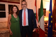 Social Event Order of the Star of Italy to Mrs. Marie Semaan Lebanon
