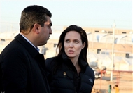 Around the World Social Event Angelina Jolie in Iraq Lebanon