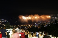 Bay Lodge Jounieh Nightlife JSF Fireworks from Bay Lodge Lebanon
