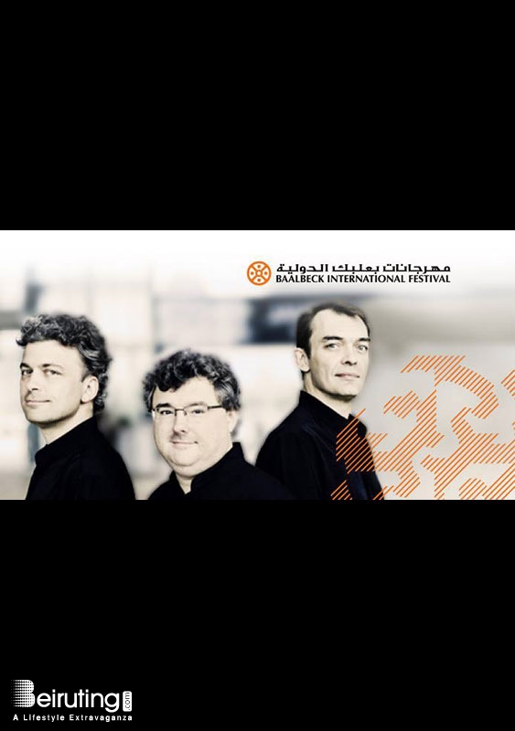 Baalback Festival Concert Trio Wanderer at Baalbeck Festival Lebanon