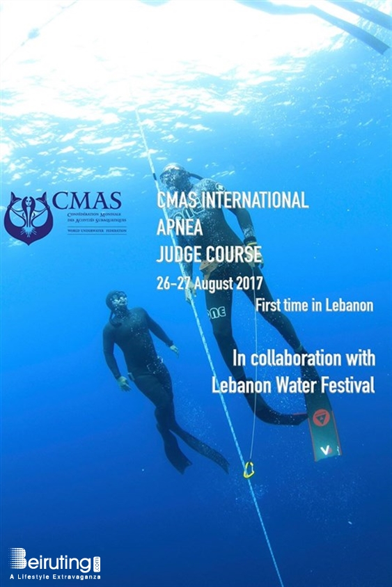 Activities Beirut Suburb Social Event CMAS International Apnea Judge Course Lebanon