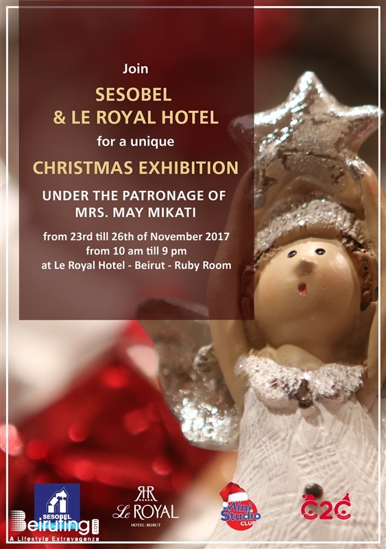 Le Royal Dbayeh Social Event Sesobel & Le Royal Christmas Exhibition Lebanon