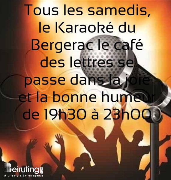Bergerac beyrouth Beirut-Ashrafieh Nightlife Karaoke night at Bergerac le Cafe  Lebanon