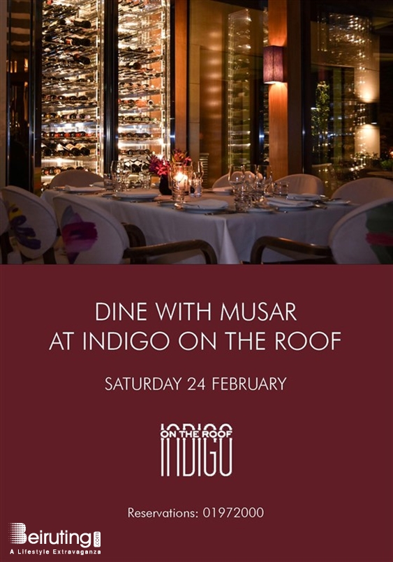 Indigo on the Roof-Le Gray Beirut-Downtown Social Event Dine with Musar at Indigo on the Roof Lebanon