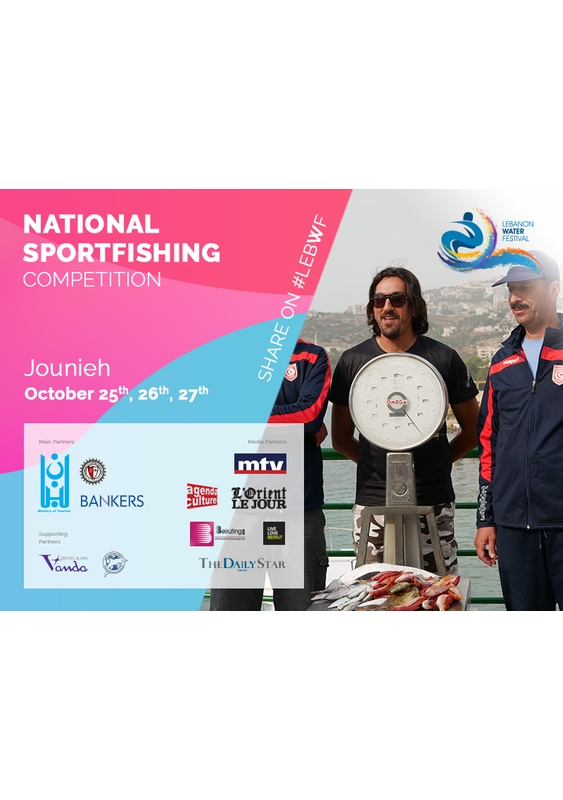 Activities Beirut Suburb Social Event LEBWF National Sport Fishing Competition Lebanon