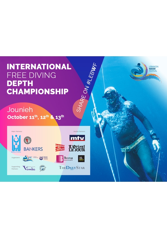 Activities Beirut Suburb Social Event LEBWF International Free Diving Depth Championship Lebanon