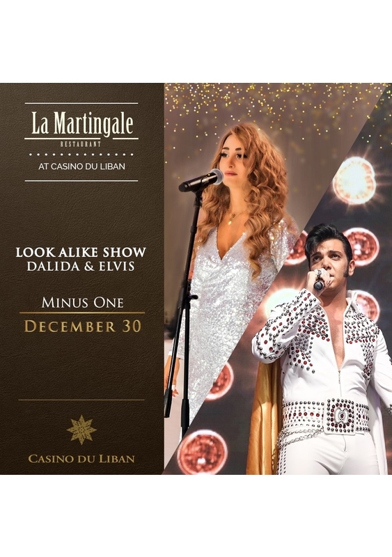 Casino du Liban Jounieh Concert NYE-1: The Look Alike Show at Casino Du Liban Lebanon