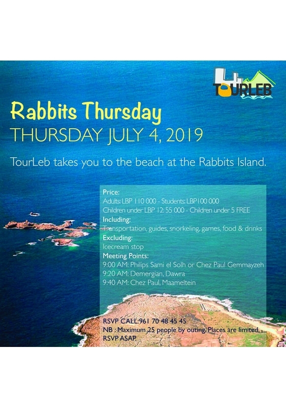 Activities Beirut Suburb Outdoor Rabbits Thursday  Lebanon