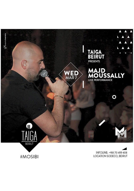 beirut-monot nightlife majd moussally at taiga beirut lebanon