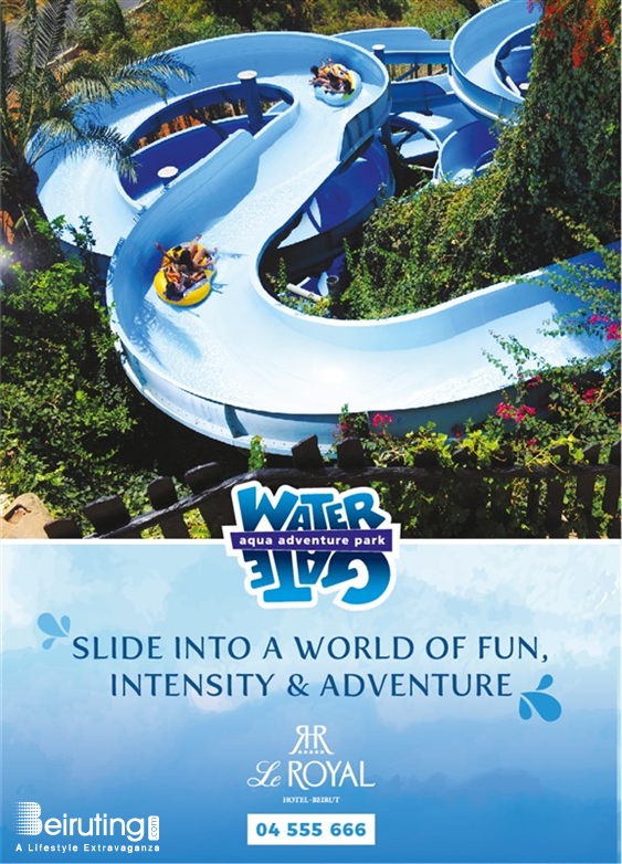 Watergate Dbayeh Outdoor Slide into a world of fun at WaterGate Lebanon