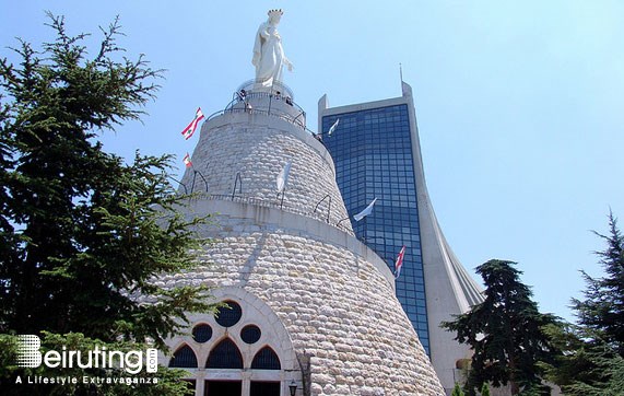 Religious Sites Beirut Our Lady of Harissa Tourism Visit Lebanon