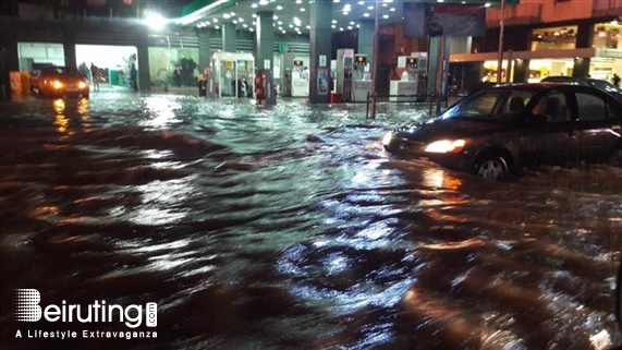 Outdoor Heavy rains cause flooding in Lebanon Lebanon