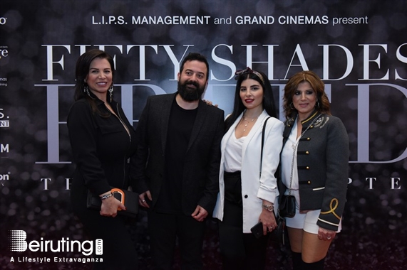 ABC Verdun Beirut Suburb Theater Premiere of Fifty Shades Freed by L.I.P.S Management & Grand Cinemas  Lebanon