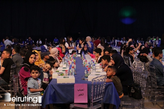 Biel Beirut-Downtown Social Event Ajialouna Iftar for 2000 orphans Lebanon