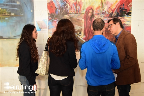 Le Yacht Club  Beirut-Downtown Exhibition Art Can Heal Exhibition Lebanon