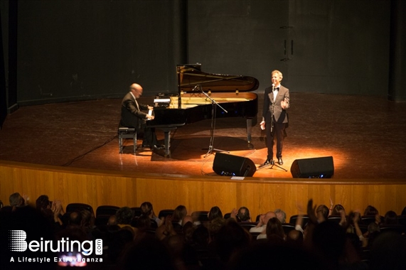 Saint Joseph University Beirut Suburb Concert Elie Rizkallah and John Fayyad in Concert Lebanon
