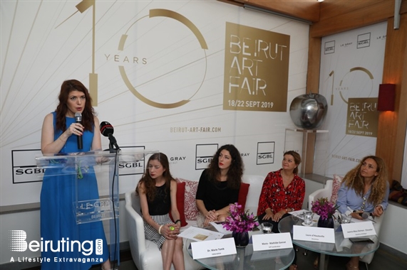 Le Gray Beirut  Beirut-Downtown Social Event Announcement of the 10th edition of BEIRUT ART FAIR Lebanon