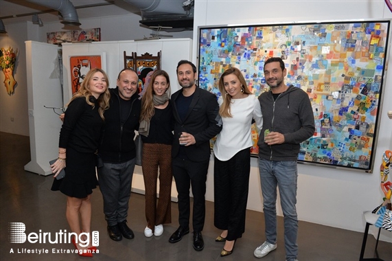Activities Beirut Suburb Social Event Boss Introduces Its Holiday Collection  In Collaboration With Artist Jeremyville In Beirut. Lebanon