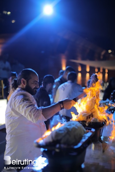 Movenpick Social Event Chef Georges Dakkak at Skyline Rooftop Lounge Lebanon