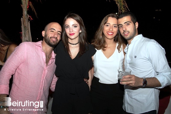 Cherry on the Rooftop-Le Gray Beirut-Downtown Nightlife Cinda RamSeur at Cherry on the Rooftop Lebanon