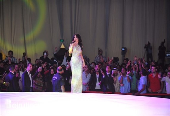 Around the World Concert Haifa Wehbe & Nicole Scherzinger @ Dubai Lebanon