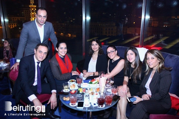 Bar ThreeSixty-Le Gray Beirut-Downtown Social Event Clefs d'Or Pinning Cocktail Reception Lebanon
