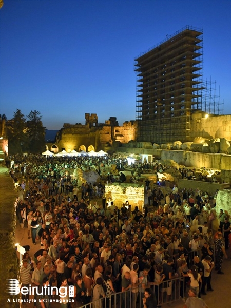 Baalback Festival Concert Ibrahim Maalouf at Baalbeck Festival Lebanon