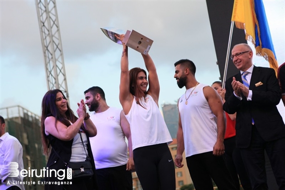 Outdoor Lebanese Arm Wrestling Championship Final Lebanon
