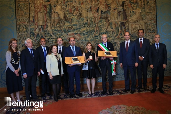 Social Event Mayor of Rome honours HH Sheikh Mansoor Lebanon