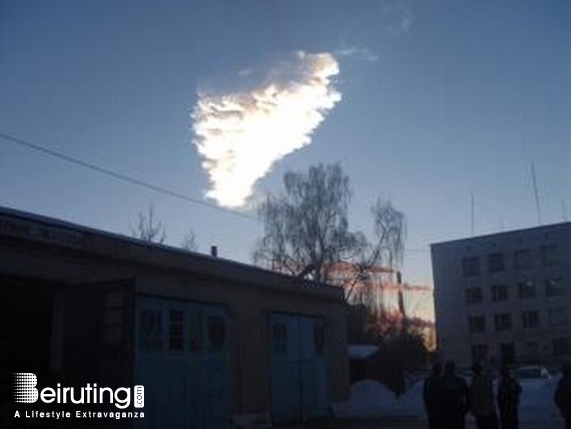 Around the World Meteorite hits central Russia in Pictures Lebanon