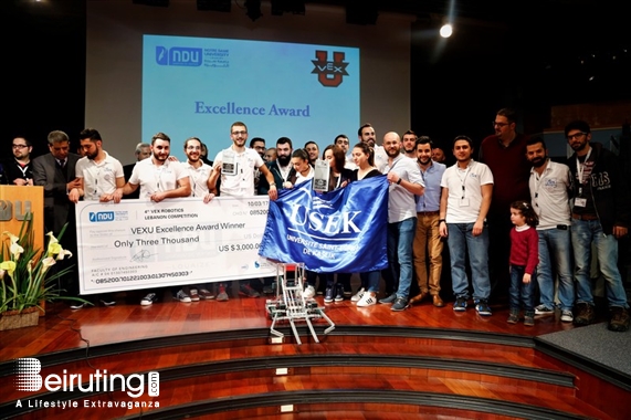 Notre Dame University Beirut Suburb University Event The 4th Vex Robotics Competition in Lebanon Lebanon