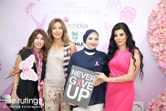 Fashion Show International Designer Robert Abi Nader hosts 'Touch of Pink' Lebanon