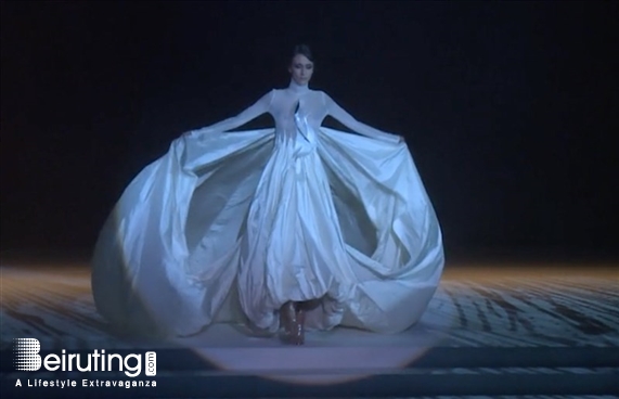 Around the World Fashion Show Stephane Rolland Spring 2018 Couture at PFW Lebanon