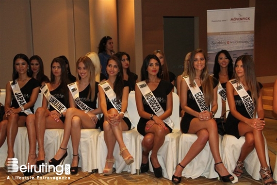 Movenpick Social Event Top Models Press Conference Lebanon