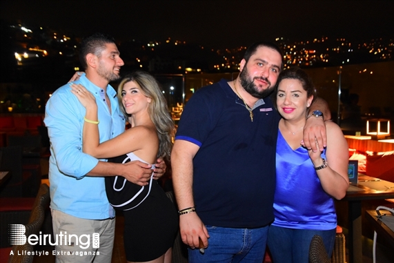 Burj on Bay Jbeil Nightlife Nathaly Safy and Rabih Rahal at The View Lebanon
