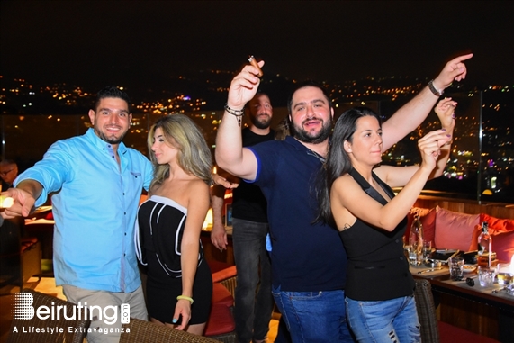 Burj on Bay Jbeil Nightlife Nathaly Safy and Rabih Rahal at The View Lebanon