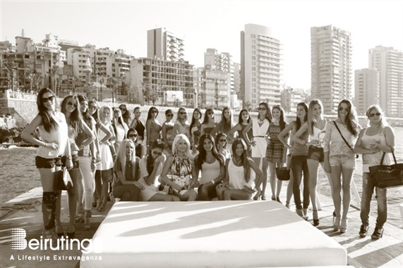 La Plage Beirut-Downtown Social Event World Next Top Model Lunch Lebanon