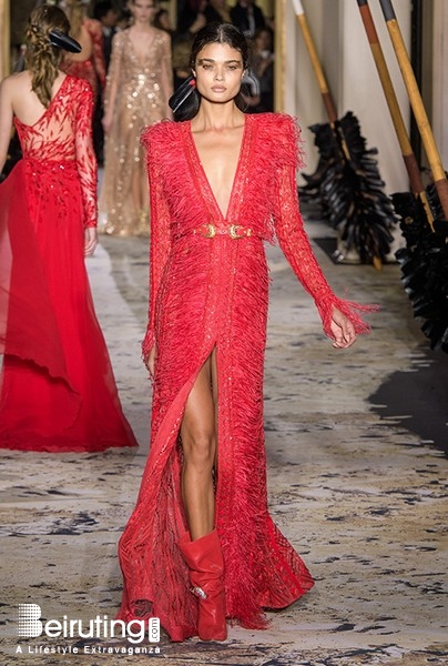 Around the World Fashion Show Zuhair Murad Spring Summer 2018 Couture at PFW Lebanon