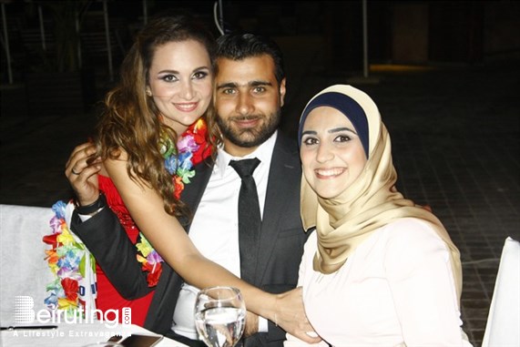 Coral Beach Beirut-Downtown University Event AUB Chemical Engineering 2014 Farewell Lebanon