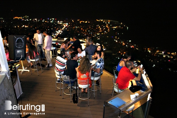 Bay Lodge Jounieh Nightlife The Terrace on Saturday Night Lebanon