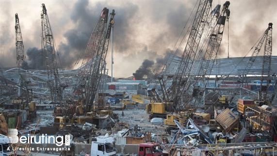 Beirut Port Explosion pictures  Lebanon