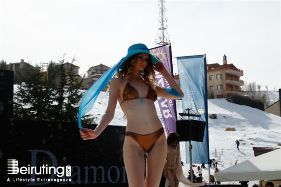 Mzaar Intercontinental Mzaar,Kfardebian Fashion Show Diamony Ski & Fashion Festival Part 1 Lebanon