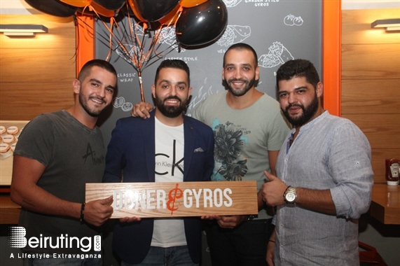 Doner & Gyros Beirut-Gemmayze Social Event Opening of Doner & Gyros Lebanon